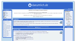 Desktop Screenshot of daeumlich.de