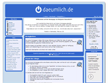 Tablet Screenshot of daeumlich.de